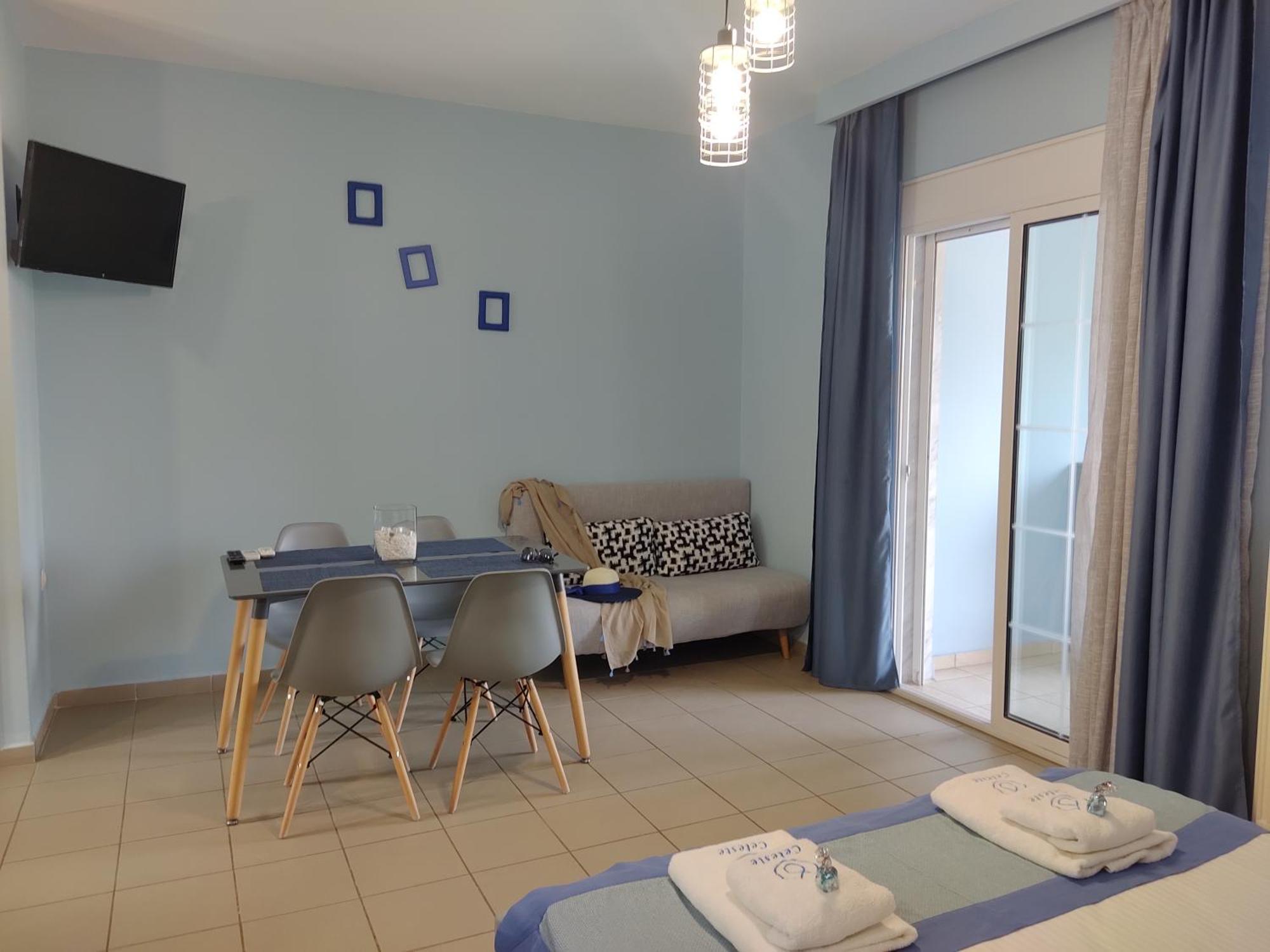 Celeste Deluxe Apartments Skala Potamia  Eksteriør billede